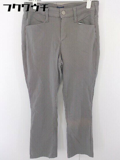 ◇ EDWIN エドウィン ストレッチ パンツ サイズ2 グレー レディース 【中古】