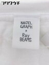 ◇ NAIJEL GRAPH × Ray BEAMS 別注 半袖 Tシャツ カットソー ホワイト ブラック系 レディース 【中古】 3