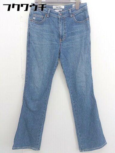 ◇ SOMETHING サムシング ストレッチ ハイウエスト ジーンズ デニム ワイドパンツ サイズ M インディゴ レディース 【中古】 ◇ SOMETHING サムシング ストレッチ ハイウエスト ジーンズ デニム ワイドパンツ サイズ M インディゴ レディース 【中古】