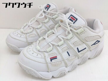 ◇ FILA フィラ スニーカー シューズ サイズ23cm ホワイト レディース 【中古】