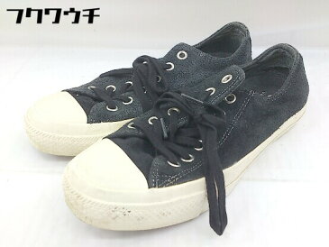 ◇ CONVERSE × UNITED ARROWS 1CL626 ALL STAR SUEDE OX スニーカー シューズ サイズ24 ブラック レディース 【中古】