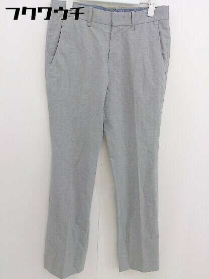 ◇ TOMORROWLAND トゥモローランド センタープレス ストレートパンツ サイズ 46 グレー メンズ 【中古】