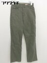 ◇ ◎ McGREGOR マックレガー ストレッチ ストレートパンツ サイズ 61-87 カーキ レディース 【中古】(4)