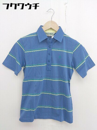  GRAND SLAM Munsingwear  ܡ  ɽ Ⱦµ ݥ B84-90 ֥롼 ǥ ...