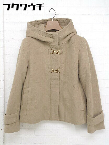 ■ STRAWBERRY FIELDS ストロベリーフィールズ 長袖 コート ベージュ レディース 【中古】