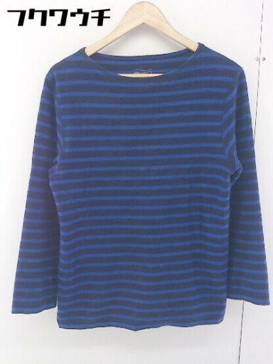 ◇ JOURNAL STANDARD ジャーナルスタンダード ボーダー 長袖 カットソー サイズM ネイビー ブルー系 メンズ 【中古】 ◇ JOURNAL STANDARD ジャーナルスタンダード ボーダー 長袖 カットソー サイズM ネイビー ブルー系 メンズ 【中古】