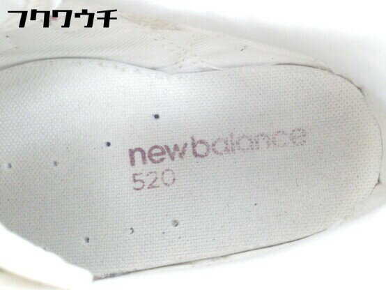 ◇ NEW BALANCE ニューバランス U520CD スニーカー シューズ 23cm ライトグレー バーガンディ レディース 【中古】