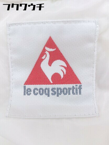 ■ le coq sportif ルコックスポルティフ 長袖 ダウン ジャケット サイズM ホワイト レディース 【中古】