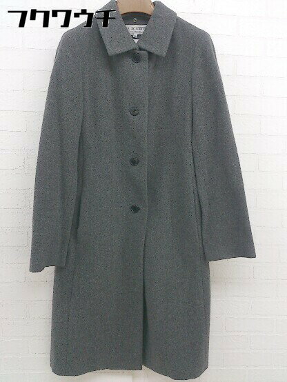■ 22 OCTOBRE ヴァンドゥーオクトーブル 長袖 コート サイズ 38 グレー レディース 【中古】
