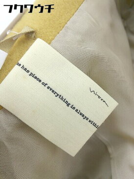 ◇ nitca ニトカ 長袖 チェスター コート サイズF マスタード レディース 【中古】