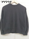 ◇ SENSE OF PLACE by URBAN RESEARCH 長袖 トレーナー サイズF チャコールグレー レディース 【中古】