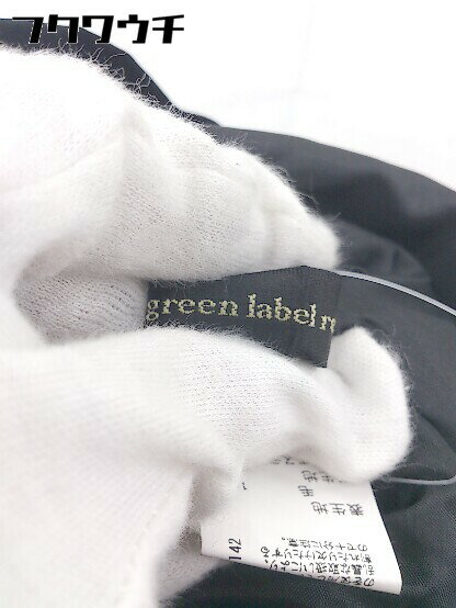 ◇ green label relaxing UNITED ARROWS ウール 七分袖 膝丈 ワンピース サイズ38 ブラック レディース 【中古】