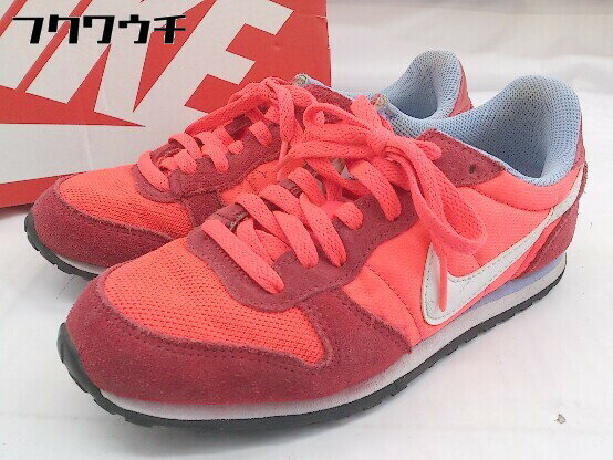 ◇ ◎ NIKE ナイキ 644451-616 GENICCO ジニコ スニーカー シューズ サイズ23.0cm レッド系 レディース 【中古】