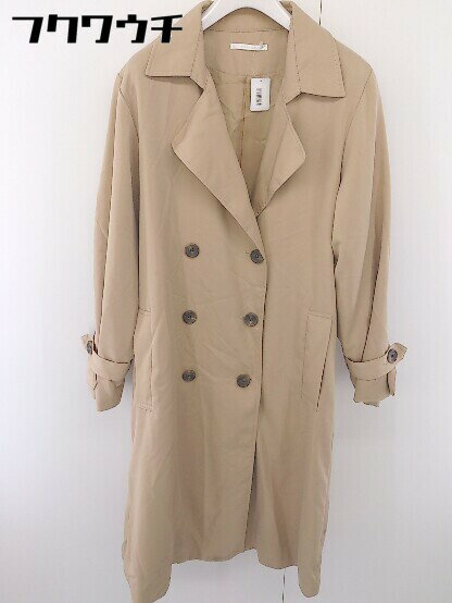 ◇ RETROGIRL レトロガール 長袖 トレンチ コート サイズM ベージュ レディース 【中古】