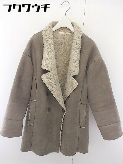 ■ ◎ KBF ケービーエフ URBAN RESEARCH 長袖 コート ブラウン系 レディース 【中古】