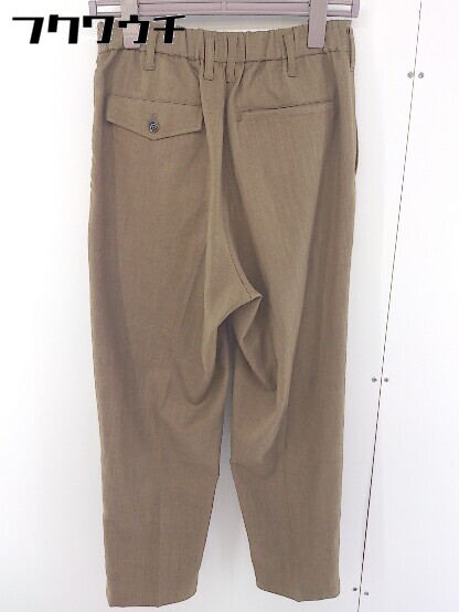 ◇ JUNRed ジュンレッド ストレッチ タック テーパードパンツ サイズ S ブラウン メンズ 【中古】