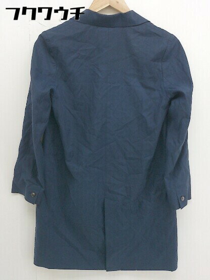◇ Spick & Span スピック＆スパン 長袖 チェスターコート サイズ36 ネイビー レディース 【中古】