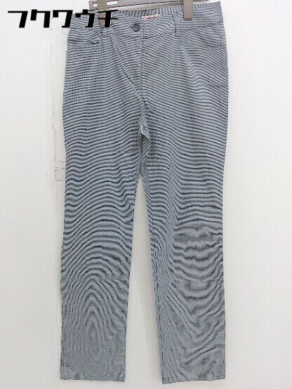 ◇ McGREGOR マックレガー ストレッチ ストレートパンツ サイズ 9 ブラック ホワイト レディース 【中古】