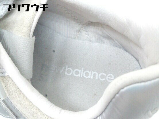 ◇ NEW BALANCE ニューバランス U520SUB スニーカー シューズ サイズ24.0cm シルバー ベージュ系 レディース 【中古】