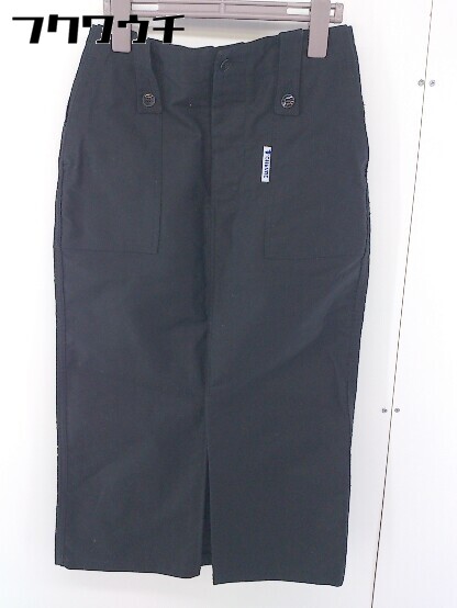 ◇ CHEVRE シェーブル ロング ナロー スカート サイズ36 ブラック レディース 【中古】