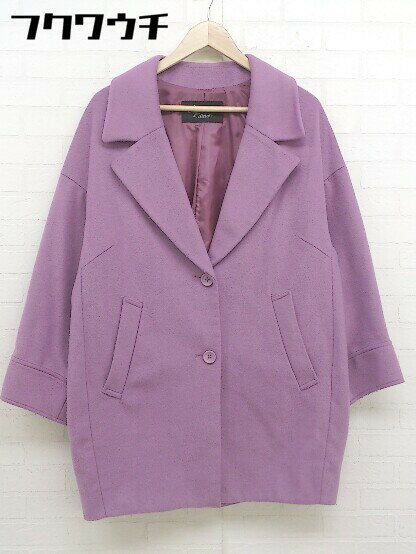 ■ Another Edition アナザーエディション 長袖 ジャケット コート サイズS ピンクパープル系 レディース 【中古】