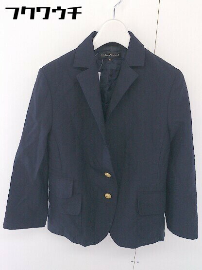 ◇ URBAN RESEARCH アーバンリサーチ シングル2B 長袖 ブレザー ジャケット サイズ38 ネイビー レディース 【中古】