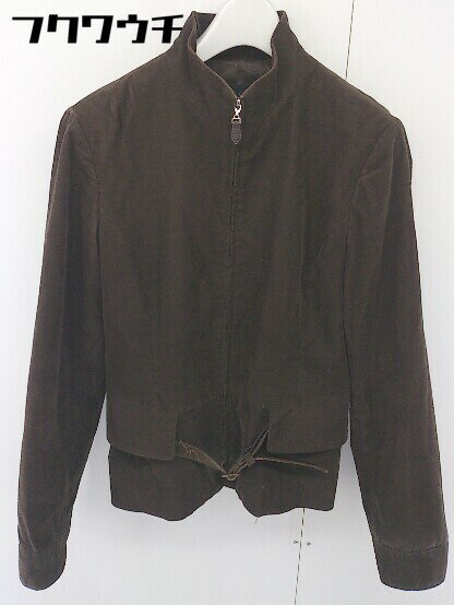 ◇ ◎ BALLSEY ボールジィ コーデュロイ 長袖 ジャケット ブラウン レディース 【中古】
