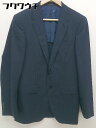◇ green label relaxing UNITED ARROWS 2B 長袖 テーラードジャケット ネイビー ブラック系 メンズ 【中古】