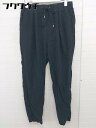 ◇ green label relaxing グリーンレーベル UNITED ARROWS ウエストゴム パンツ サイズ38 ネイビー レディース 【中古】
