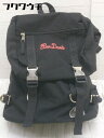 ◇ BEN DAVIS ベンデイビス ロゴ デイバック リュック ブラック レディース メンズ 【中古】