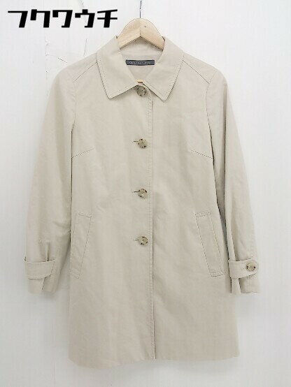 ◇ green label relaxing グリーンレーベル UNITED ARROWS 薄手 長袖 コート サイズ38 ベージュ レディース 【中古】
