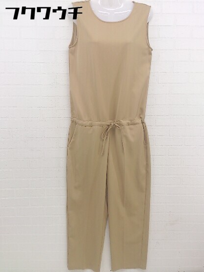 ◇ N. Natural Beauty Basic ノースリーブ オールインワン サイズM ベージュ レディース 【中古】