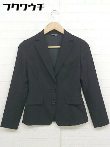 ◇ PERSON'S パーソンズ 2B 長袖 スーツ ジャケット ブレザー サイズ 5 ブラック レディース 【中古】 ◇ PERSON'S パーソンズ 2B 長袖 スーツ ジャケット ブレザー サイズ 5 ブラック レディース 【中古】