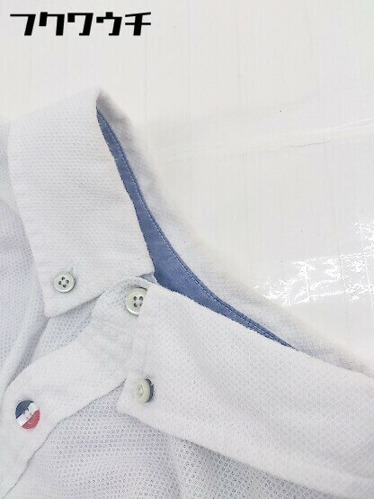 ◇ BEAMS HEART ビームスハート ボタンダウン BD 半袖 シャツ サイズXL ホワイト メンズ 【中古】
