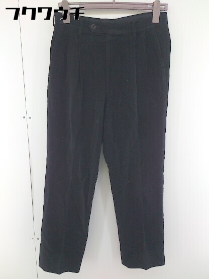 ◇ KRIZIA クリツィア タック パンツ サイズ79 ブラック メンズ 【中古】