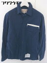 ◇ ◎ Healthknit Product ヘルスニットプロダクト 長袖 シャツ サイズM ネイビー メンズ 【中古】