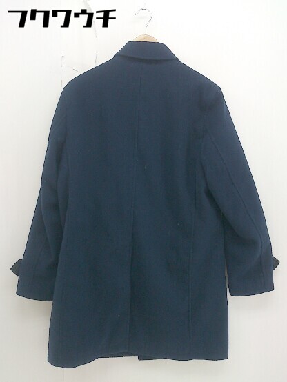 ■ JUNRed ジュンレッド 長袖 ステンカラーコート サイズ LL ネイビー メンズ 【中古】