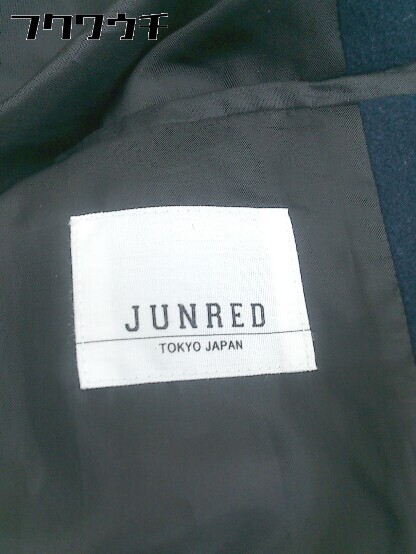 ■ JUNRed ジュンレッド 長袖 ステンカラーコート サイズ LL ネイビー メンズ 【中古】