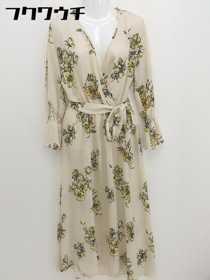 ◇ ◎ HusHusH 花柄 プリント ウエスト