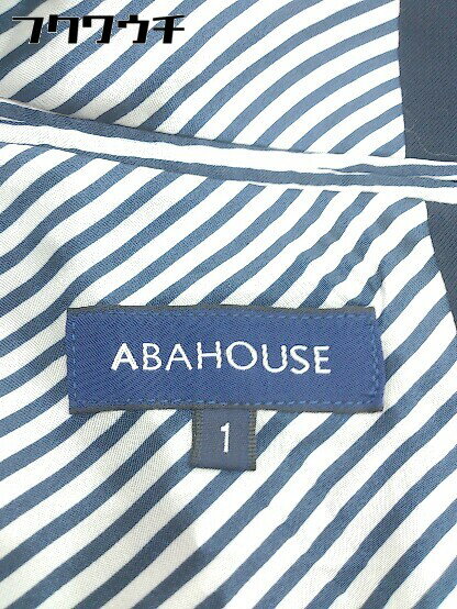 ◇ ABAHOUSE アバハウス シングル 2B 長袖 テーラードジャケット サイズ1 ネイビー メンズ 【中古】