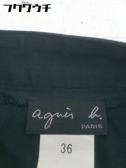 ◇ agnes b アニエスベー パンツ サイズ36 ネイビー レディース 【中古】