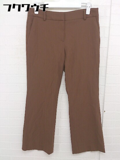 ◇ ICB アイシービー ストレッチ パンツ サイズ7 ブラウン レディース 【中古】