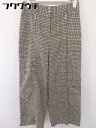 ◇ BEAMS HEART ビームスハート 総柄 パンツ サイズS グレー系 レディース 【中古】
