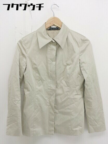 ◇ INDIVI インディヴィ 長袖 ジャケット サイズ38 ベージュ レディース 【中古】(4)