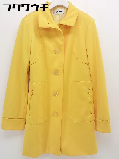■ Emilyan エミリアン 長袖 コート サイズ11AR イエロー レディース 【中古】