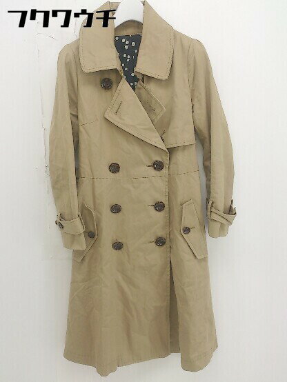 ◇ ◎ ara.ara 長袖 トレンチ コート サイズ1 ブラウン レディース 【中古】