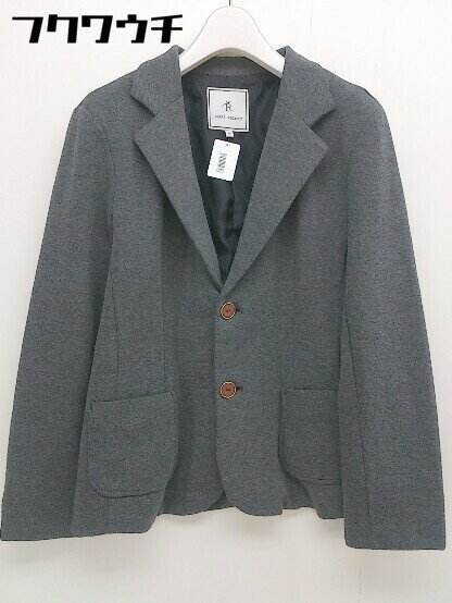 ◇ ROPE PICNIC ロペピクニック 2B 長袖 テーラード ジャケット サイズ40 ミディアムグレー レディース 【中古】