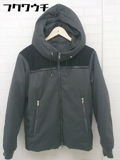 ■ THE SHOP TK TAKEO KIKUCHI タケオキクチ 長袖 ジップアップ ジャケット サイズM グレー系 メンズ 【中古】