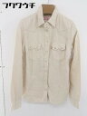 ◇ ◎ Levi's リーバイス 長袖 シャツ サイズXS ベージュ系 レディース 【中古】管理番号111214001516120211220ベースW24/李付属品替えボタン1個素材画像参照色ベージュ系サイズサイズXS梱包サイズ1宅急便運賃一覧表はこちらをクリック採寸サイズ着丈：約61.5cm　肩幅：約36.5cm　身幅：約42.5cm　袖丈：約58.5cmサイズガイドはこちらをクリックコンディションレベルBコンディション詳細はこちらをクリックコンディション詳細商品状態、状態の目安につきまして、あくまでも弊社基準による目安となっております。リユース品の特性上、大小様々なダメージが発生しており、全ての商品の全てのダメージ詳細を記載する事が難しい為、目安として記載をさせていただいております。二次流通品のご理解、ご納得を頂いた上、ご購入をお願い致します。