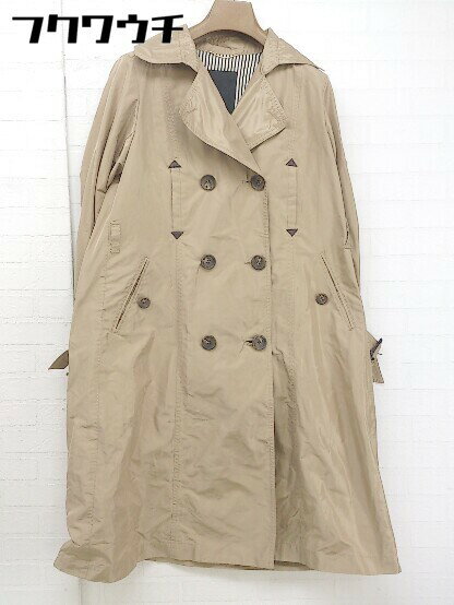 ◇ BEATRICE ベアトリス 長袖 トレンチ コート サイズ38 ベージュ系 レディース 【中古】